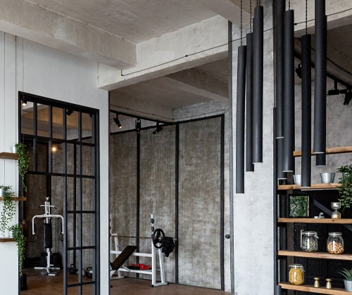 appartement loft industriel