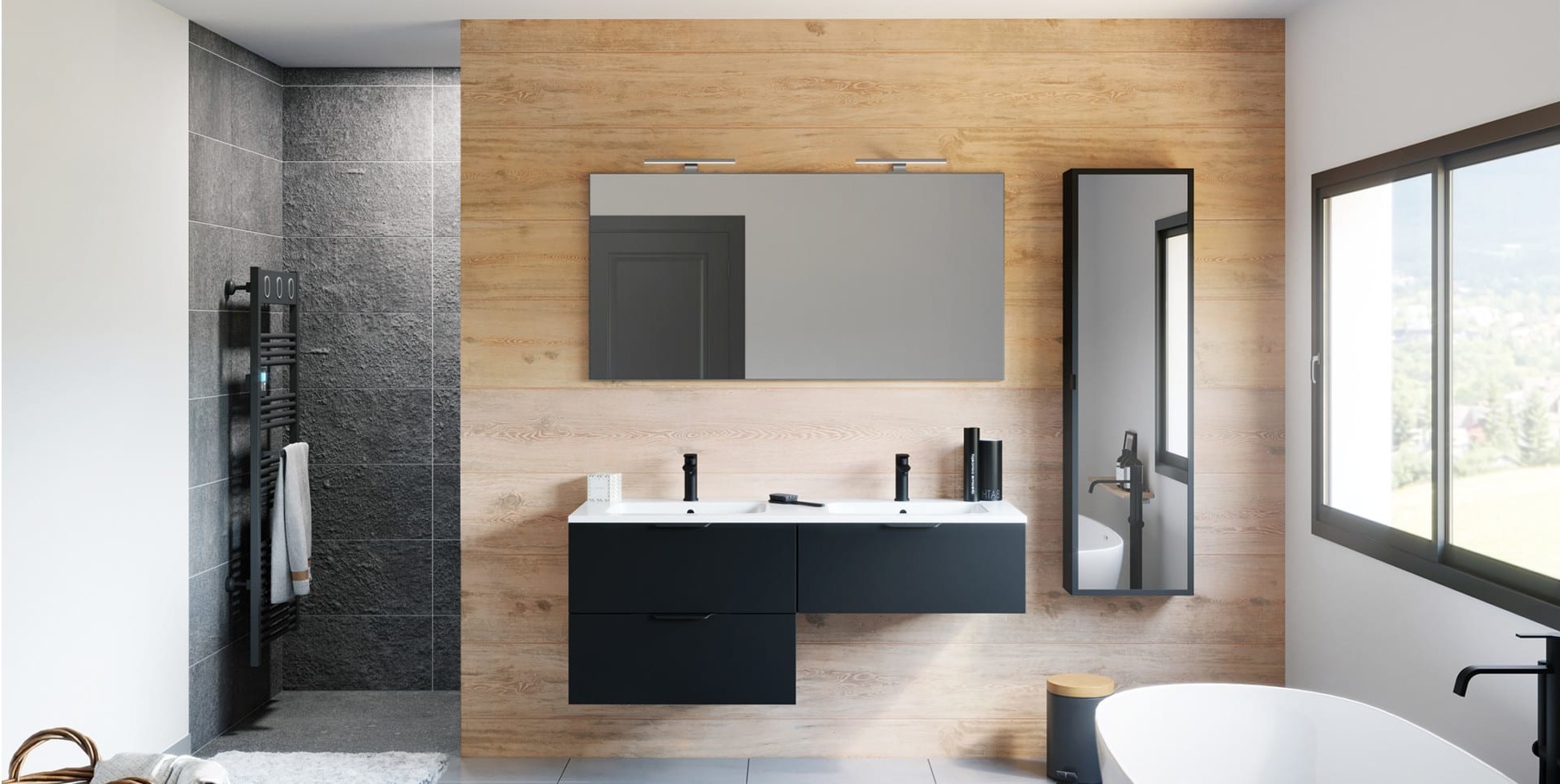 façade meuble de salle de bain discac