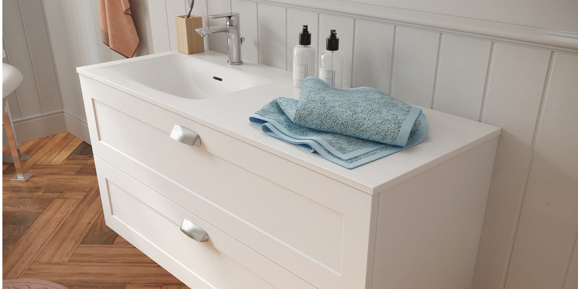 plans de toilette salle de bain