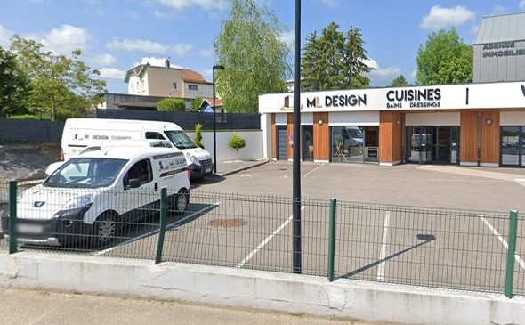 devanture magagsin salle de bains ML Design à Commercy