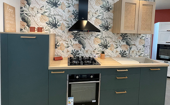 Aménagement de cuisine moderne DISCAC, fabricant français de mobilier de haute qualité pour la maison 06