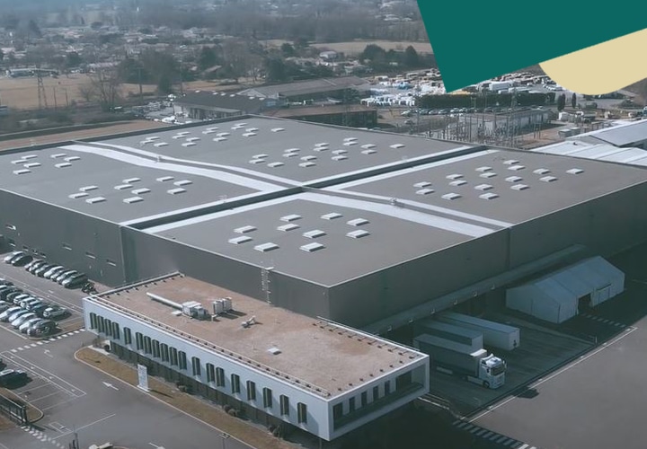 Le site de production DISCAC à Izon 15 000 m² dédiés à la fabrication française