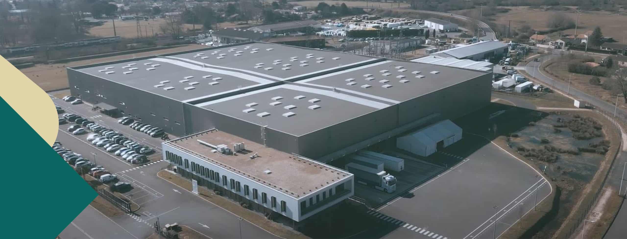 Le site de production DISCAC à Izon 15 000 m² dédiés à la fabrication française