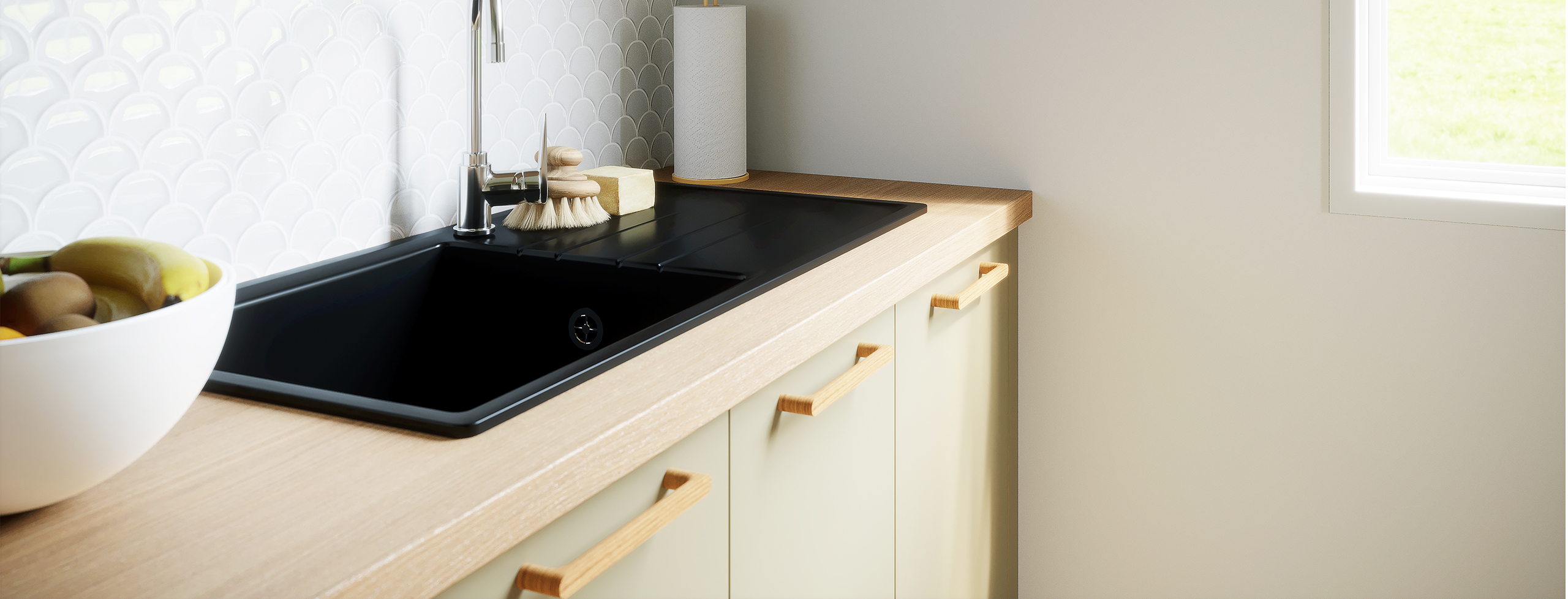 Nuancier de poignées et boutons pour meubles de cuisine professionnelle - DISCAC