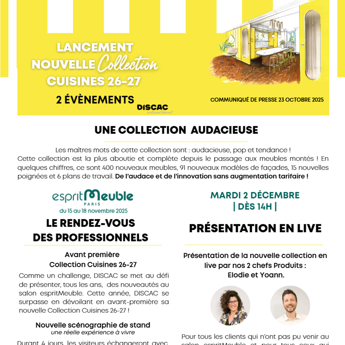 Revue de presse DISCAC : article sur la fabrication française et l innovation